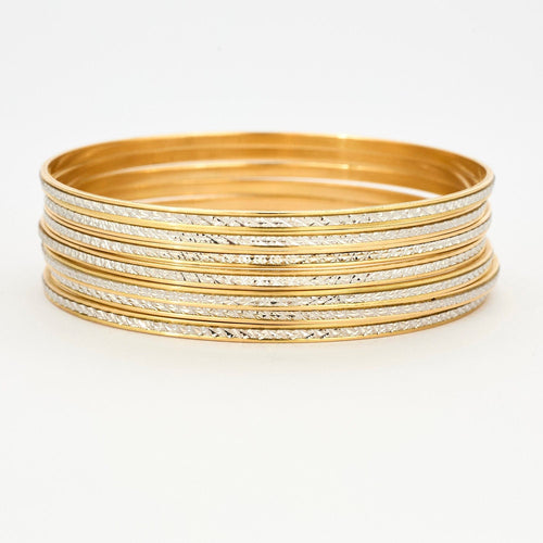 Bracelet Semainier diamanté en or jaune et or blanc 58 Facettes LP800-LP806