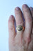 Bague 55 Bague dôme rétro or jaune 58 Facettes 575