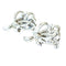 Broche Broches rétro en diamant (2 pièces) Platine - 4,36 ct 58 Facettes A1156