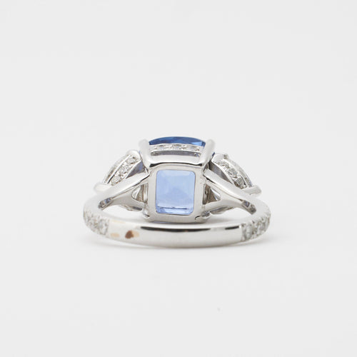 Bague 51 Bague saphir diamants 58 Facettes