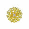 Bague 54 Importante bague en or jaune 18 carats et diamants 58 Facettes AB504