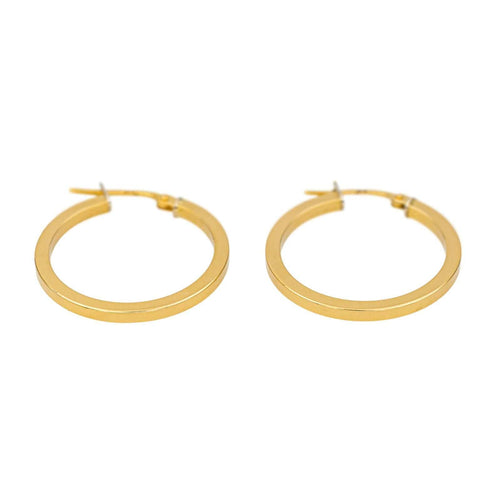 Boucles d'oreilles Boucles d'oreilles Créoles  Or jaune 58 Facettes 4659027CN