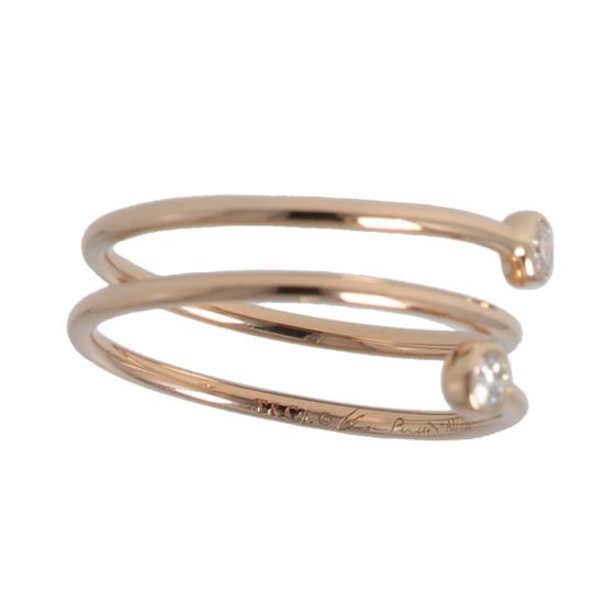 Elsa Peretti Diamond Hoop Ring