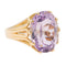 57 Bague Cocktail Or jaune Améthyste 58 Facettes 1637061CN