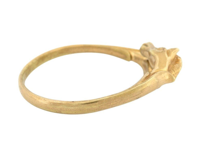 Bracelet vintage bracelet HERMES galop 2 tetes de chevaux ravinet d'enfert plaque or 58 Facettes 267396