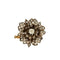 Broche Broche XIXe Eglantine Or, Argent, Diamants 58 Facettes GU131