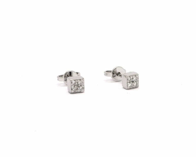 Boucles d'oreilles Boucles d'oreilles Light Point serties de diamants de 0,16 ct 58 Facettes 7011