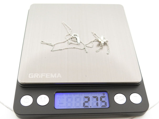 Collier collier TIFFANY & CO victoria fleur diamants 0.32ct platine 58 Facettes 271712