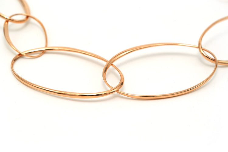 Collier POMELLATO - Collier contemporain en or rose 58 Facettes 22945