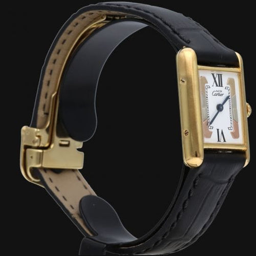 Montre Cartier Montre Tank Vermeil 58 Facettes MT43340