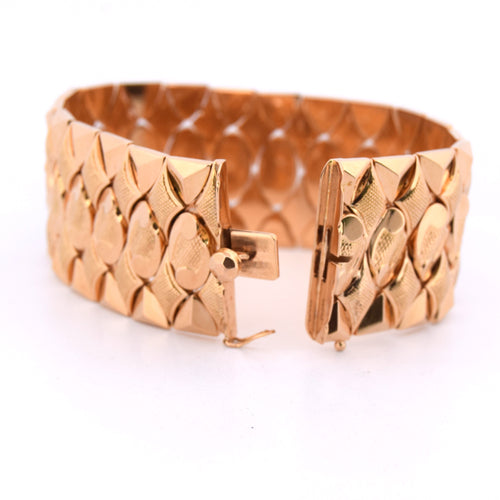 Bracelet Bracelet vintage en or jaune 58 Facettes