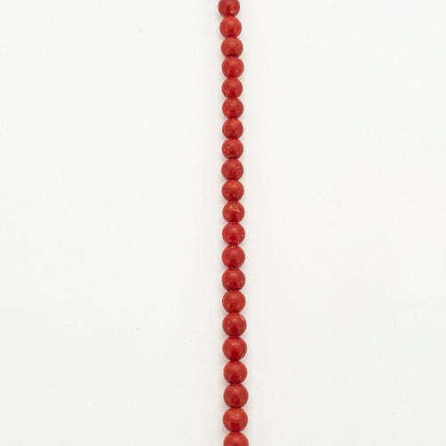 Collier Collier boules de corail rouge 58 Facettes
