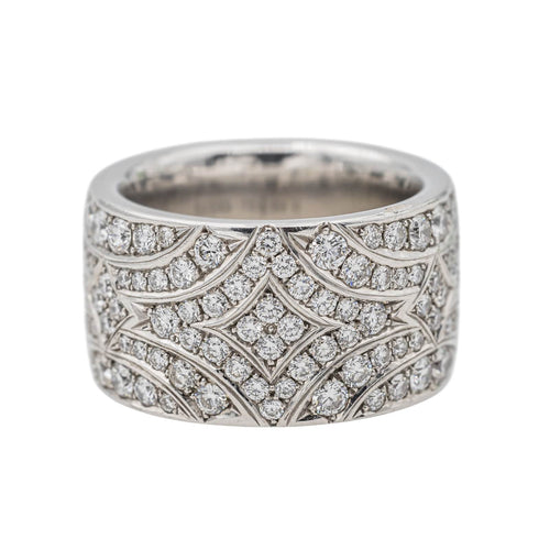 Bague 53 Briony Raymond Bague Cocktail  Platine Diamant 58 Facettes 3582758CN
