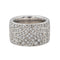 Bague 53 Briony Raymond Bague Cocktail  Platine Diamant 58 Facettes 3582758CN