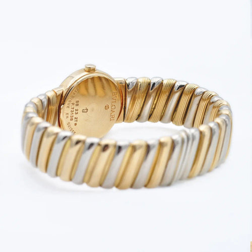 Montre Montre Bulgari BB 23 2T en or jaune et blanc 58 Facettes 16869