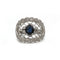 Bague 55 Bague - Or, diamants et saphir 58 Facettes 1189