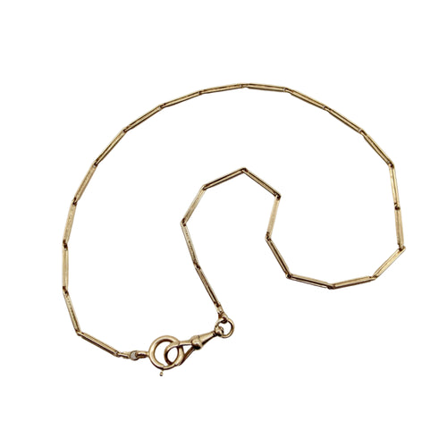 Montre Chaîne de montre austro-hongroise édouardienne en or jaune 58 Facettes A20024