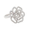 Bague 50 Bague Cocktail Or blanc Diamant 58 Facettes 3230361CN