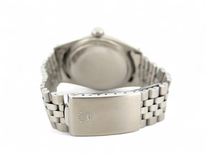 Montre vintage montre ROLEX oyster datejust 1601 36 mm acier jubile automatique 58 Facettes 270144