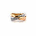 Bague 58 GUY LAROCHE - Alliance or jaune diamants 58 Facettes 88-GS293926-03