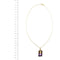 Collier Collier en or jaune avec quartz amétrine 58 Facettes 22563