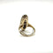 Bague 54 Bague or jaune, platine et diamants 58 Facettes Z15B51688