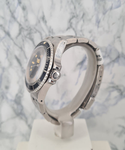 Montre Montre ROLEX Submariner 5513 Serif 58 Facettes 5513-1-1