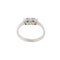 Bague 52 Bague trilogie avec diamants de 0,36 ct 58 Facettes 27536