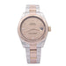 Montre Montre Rolex "Datejust" acier, or rose, diamants, nacre rose. 58 Facettes 33722