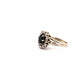 Bague 54 Bague Pompadour Vintage Or Blanc 18k Saphir & Diamants 58 Facettes 19-GS34162-2