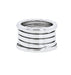 Bague Anello Bulgari B.zero1 5 fasce oro bianco 58 Facettes