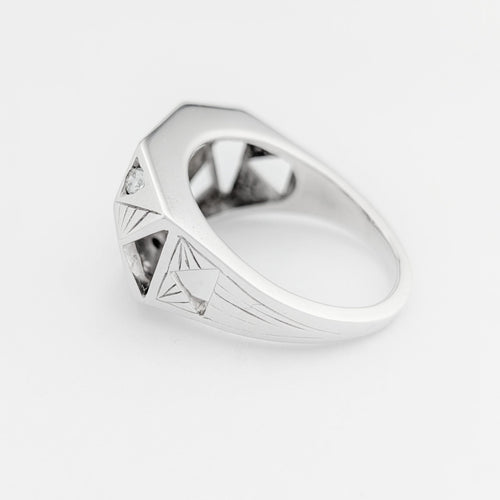 Bague 63.5 Bague Chevalière Flavparis x Le Diamantaire  « Chic and Bling »; Edition limitée 58 Facettes 32227