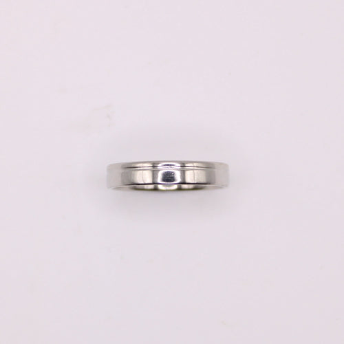 Bague 57 Alliance platine 58 Facettes