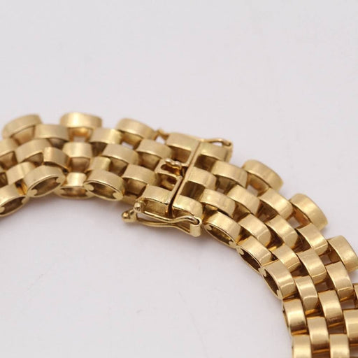 Bracelet Bracelet style Jubilé en or 58 Facettes E360432