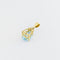 Pendentif Pendentif en or jaune, diamants et topaze 58 Facettes 32245