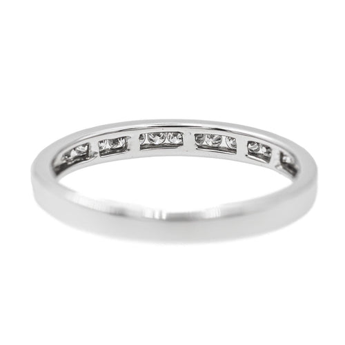 Bague 50 Bague Alliance Or blanc Diamant 58 Facettes 2897794CN