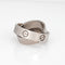 Bague 53 CARTIER - Bague Secret Love en or blanc 58 Facettes G13772