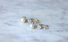 Boucles d'oreilles Dormeuses Art Deco or, perles, et diamants 58 Facettes