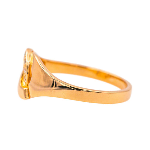 Bague 53 Dinh Van Bague  Menottes Or rose Diamant 58 Facettes 4342798RV