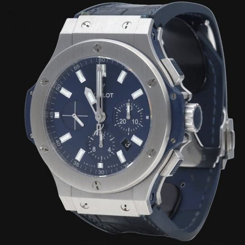 Montre Hublot Montre Big Bang 44 Chronograph Blue 58 Facettes MT43284