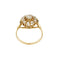 Bague 52 Bague fleur sertie de diamants de 0,65 ct 58 Facettes 36479