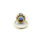 Bague 54 Bague en or tanzanite et halo de diamants par LeVian 58 Facettes