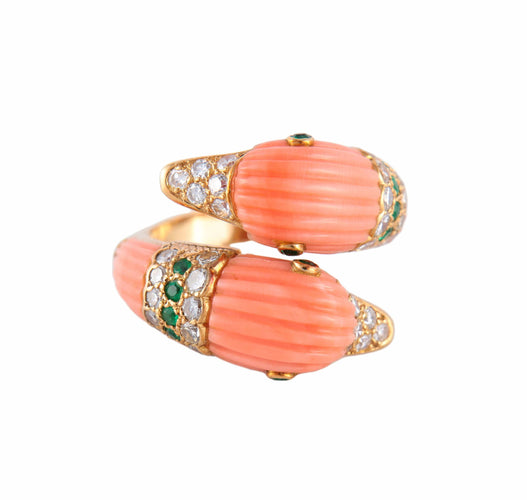 Bague 50 BAGUE "DAUPHINS" VAN CLEEF & ARPELS 58 Facettes BO/220040 RIV