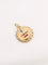 Pendentif Médaille amour Augis ronde Plus qu'hier moins que demain or jaune rubis 58 Facettes J478
