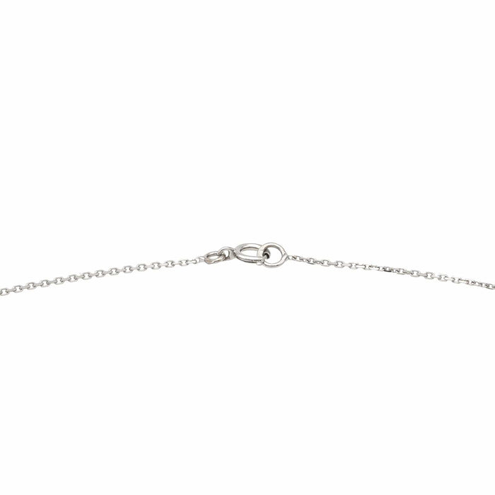 Collier Collier Or blanc Diamant 58 Facettes 579046RV