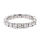 Bague 55 Bague Alliance Or blanc Diamant 58 Facettes 3290144CN