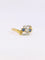 Bague 54 Bague Art Nouveau trilogie or jaune saphir diamants 58 Facettes 1076.2