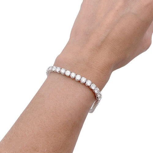 Bracelet Bracelet or blanc et diamants. 58 Facettes 32593