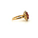 Ring 54 18k Yellow Gold Topaz & Diamond Ring 58 Facettes 43-GS35910-2