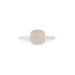 Bague 49 Pomellato - Bague Nudo Or Blanc Quartz Laiteux Diamants 58 Facettes 1